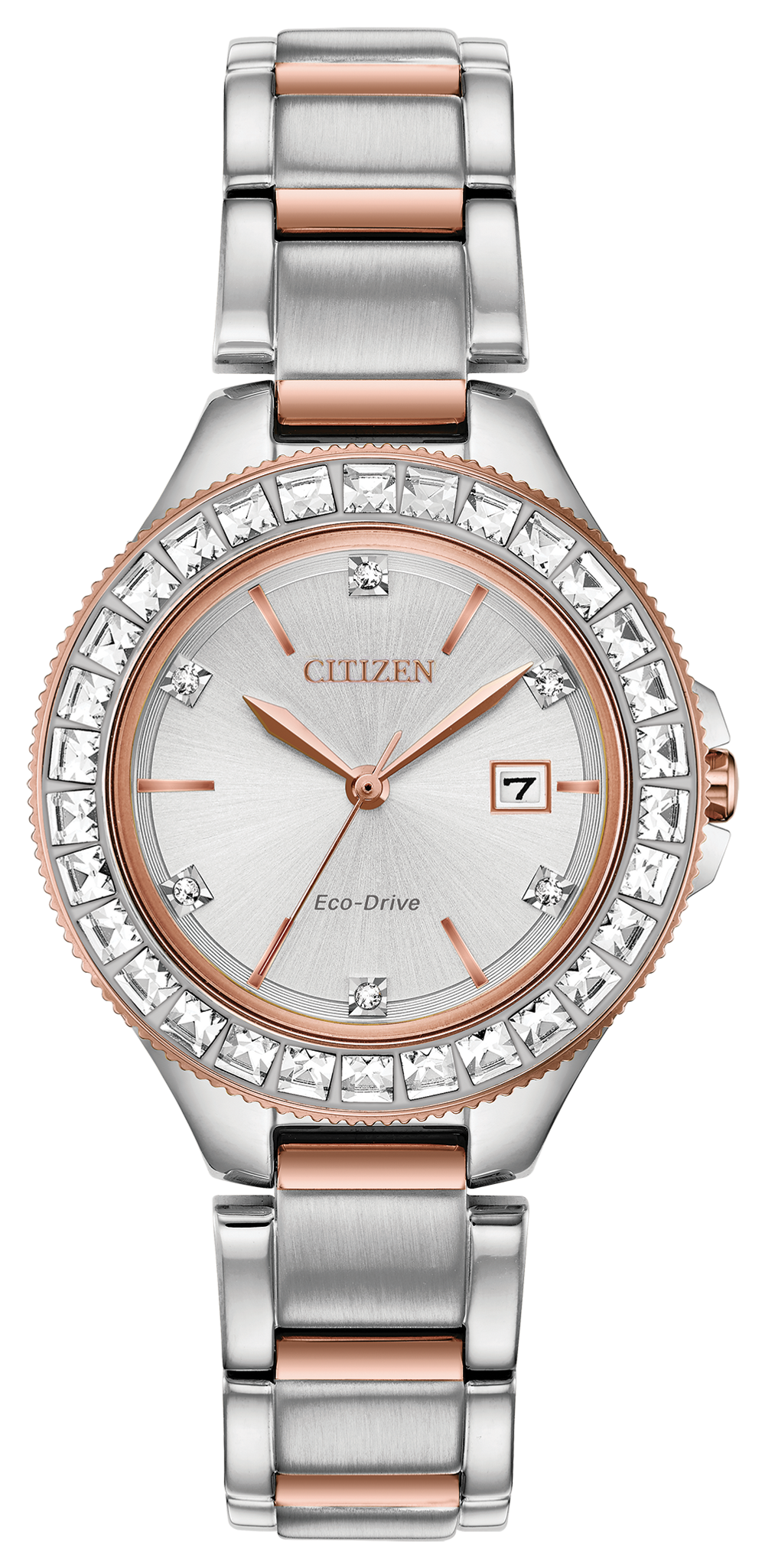 Silhouette Crystal - Ladies Eco-Drive FE1196-57A Crystal Watch | Citizen
